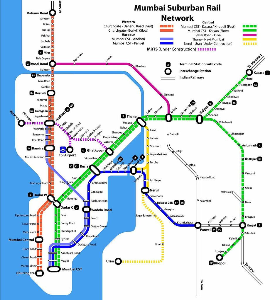Mumbai Metro Line Route Metro Train Stations Stops Network Iiq8 