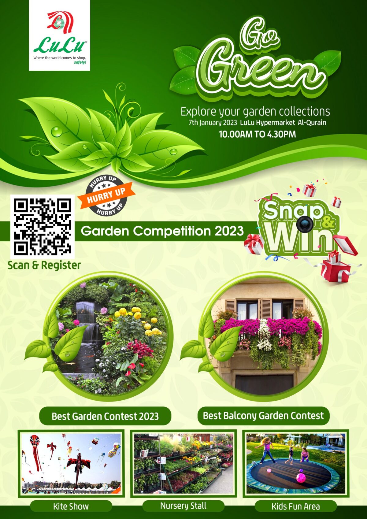  LuLu Garden Contest 2023, مسابقة لولو جاردن ٢٠٢٣ Register Online 