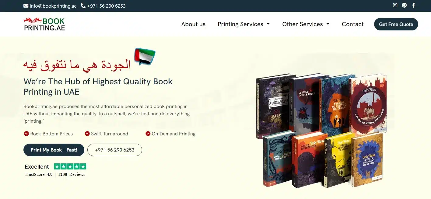 Book Printing Services in Dubai | iiQ8 Services