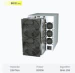 Buy Bitcoin Bitmain Antminer S21 Pro 234Th SHA256 BTC Asic Miner $500