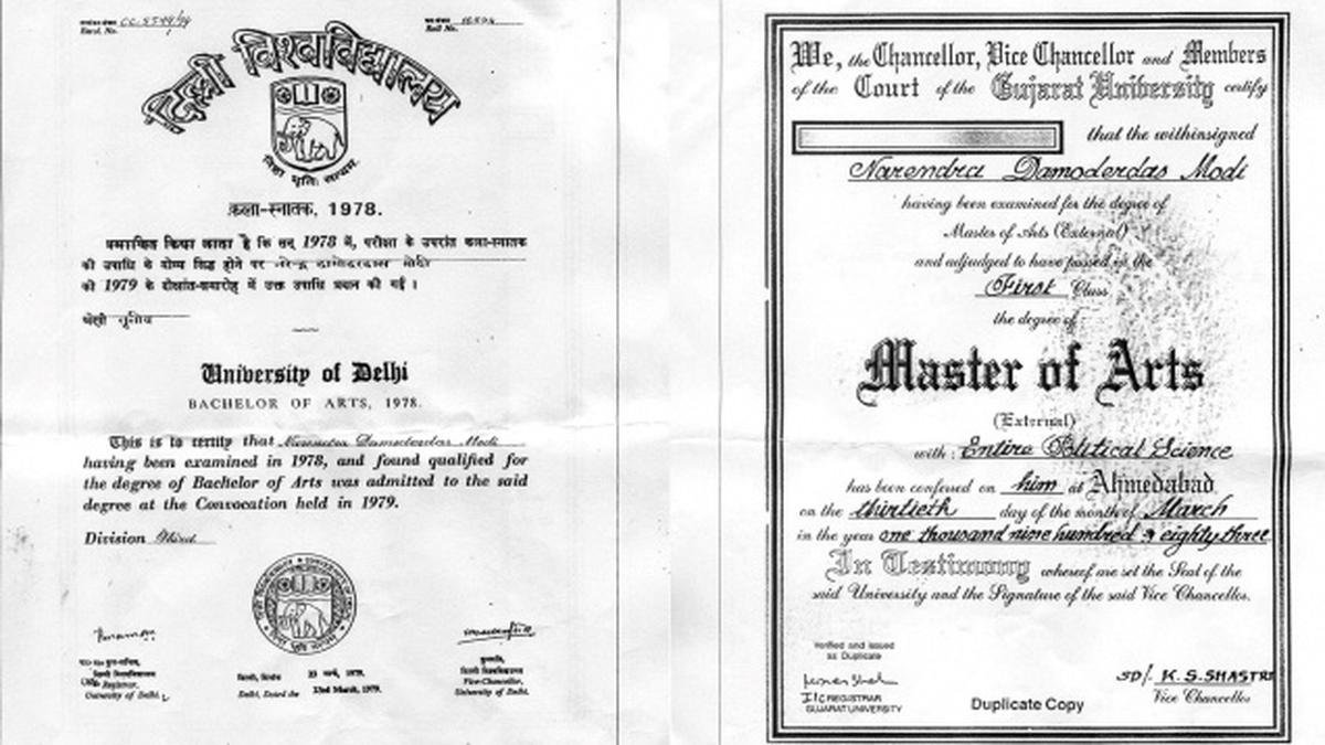 Narendra Modi Degree Authentic: Delhi University Registrar Confirms B.A. Degree iiQ8
